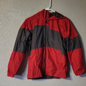 COLUMBIA BOYS SIZE XL RED WINDBREAKER